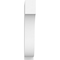 Ekena Millwork Standard Van Buren Architectural Grade PVC Bracket, 2"W x 12"D x 12"H BKTP02X12X12VAN - alternate 3